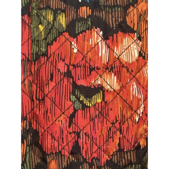 Maggie London Women’s Maggie London Quilted Crop Jacket Size 10 Silk Jacket - Picture 10 of 16